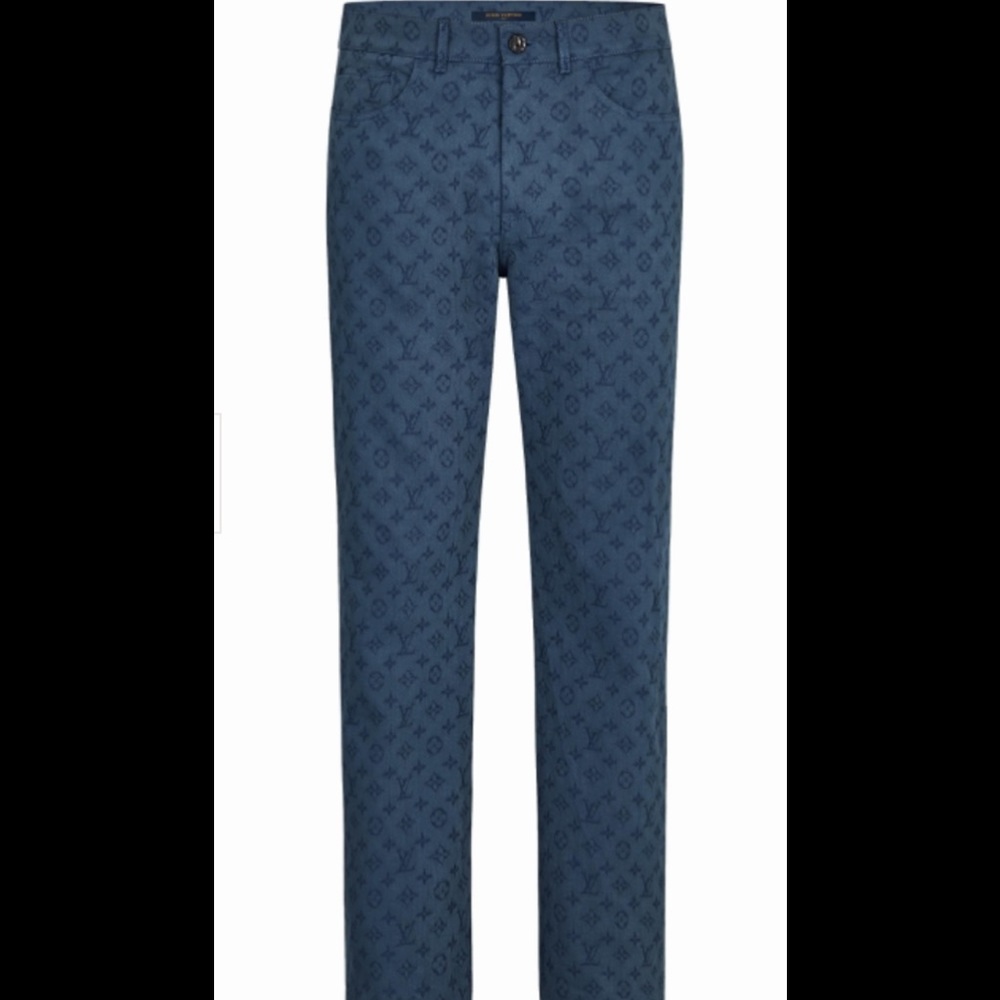 Louis Vuitton Monogram Denim jeans - Picture 8 of 15